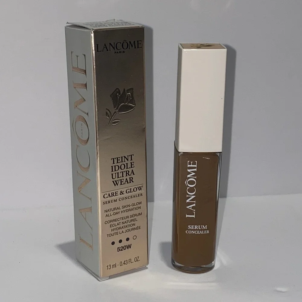 Lancome Teint Idole Ultra Wear‎ Care & Glow Serum Concealer 520W 043 Oz New